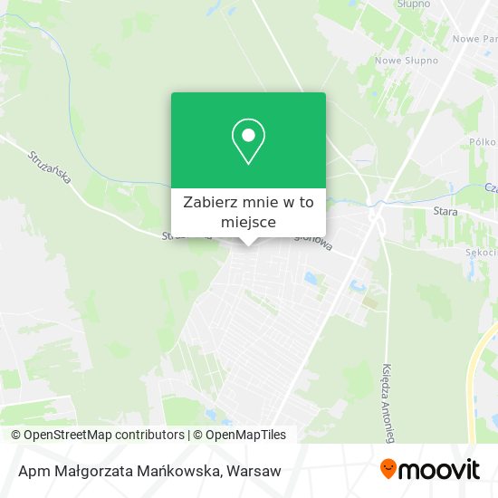 Mapa Apm Małgorzata Mańkowska