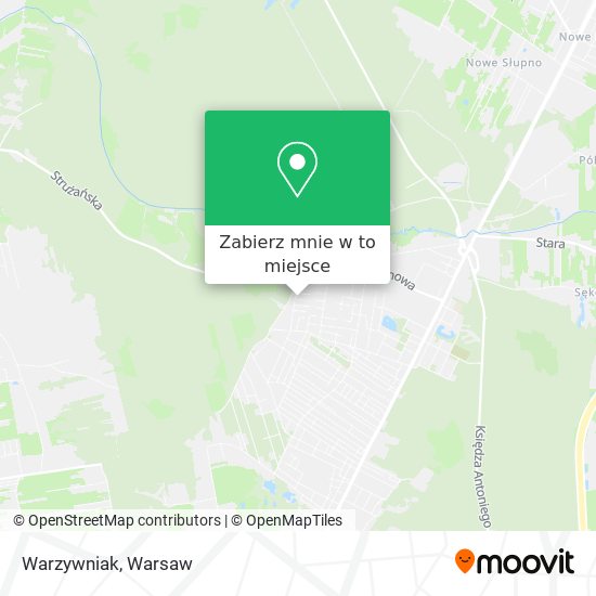 Mapa Warzywniak