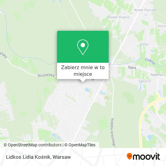 Mapa Lidkos Lidia Kośnik