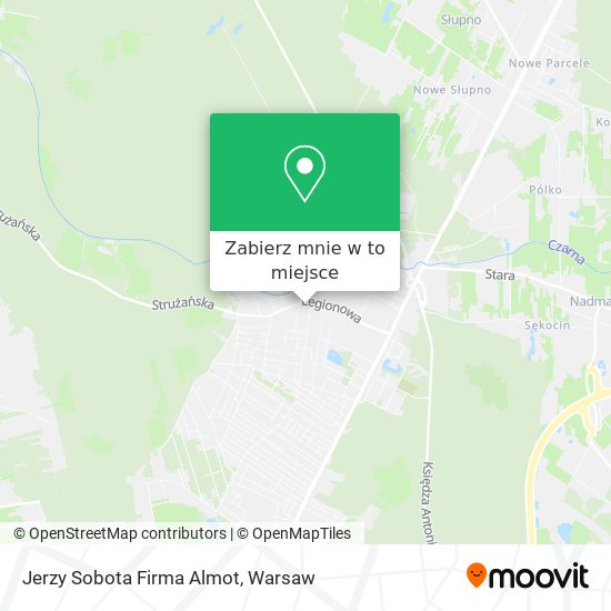 Mapa Jerzy Sobota Firma Almot