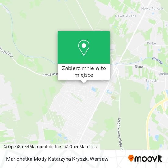 Mapa Marionetka Mody Katarzyna Kryszk