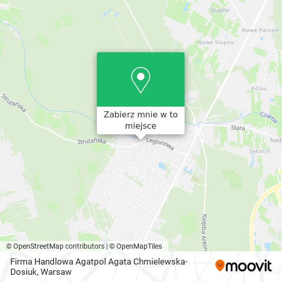 Mapa Firma Handlowa Agatpol Agata Chmielewska-Dosiuk