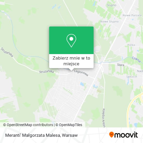 Mapa Meranti' Małgorzata Malesa