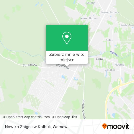 Mapa Nowiko Zbigniew Kołbuk