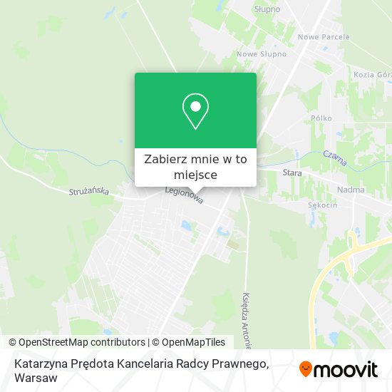 Mapa Katarzyna Prędota Kancelaria Radcy Prawnego