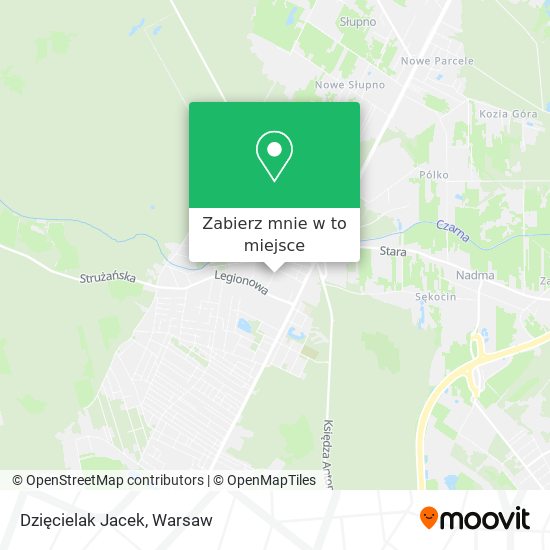 Mapa Dzięcielak Jacek