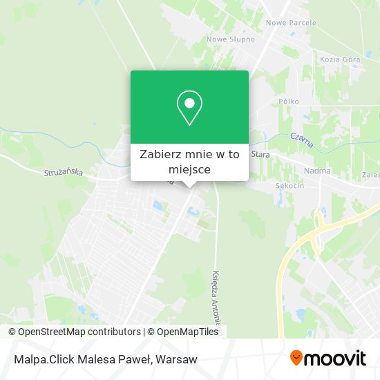 Mapa Malpa.Click Malesa Paweł