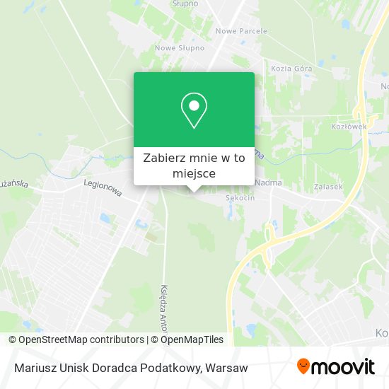 Mapa Mariusz Unisk Doradca Podatkowy