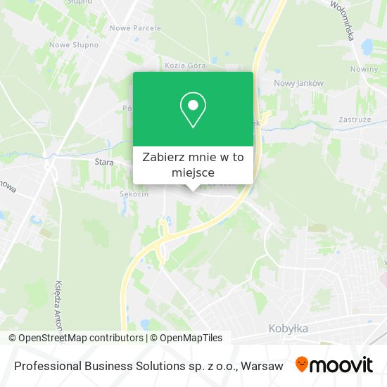 Mapa Professional Business Solutions sp. z o.o.