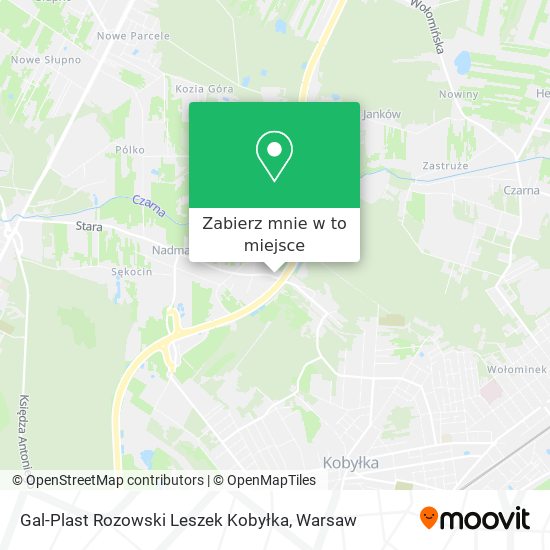 Mapa Gal-Plast Rozowski Leszek Kobyłka