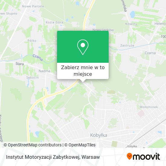 Mapa Instytut Motoryzacji Zabytkowej