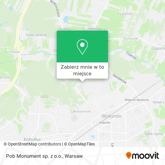 Mapa Pob Monument sp. z o.o.