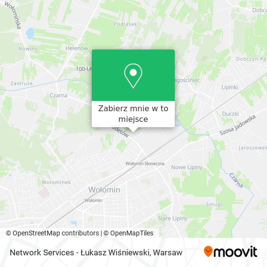 Mapa Network Services - Łukasz Wiśniewski