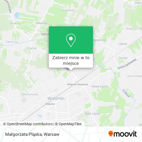 Mapa Małgorzata Pląska