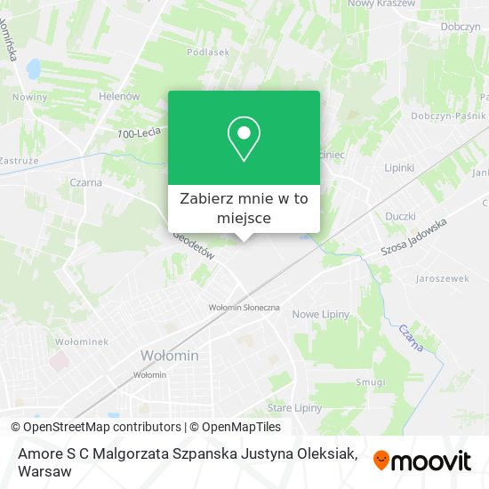 Mapa Amore S C Malgorzata Szpanska Justyna Oleksiak