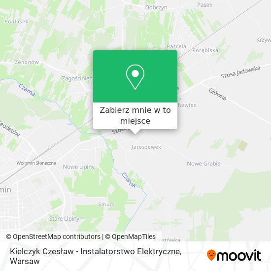 Mapa Kielczyk Czesław - Instalatorstwo Elektryczne