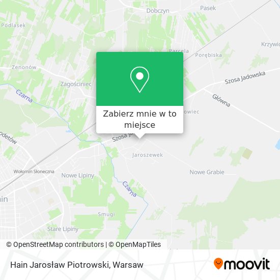 Mapa Hain Jarosław Piotrowski