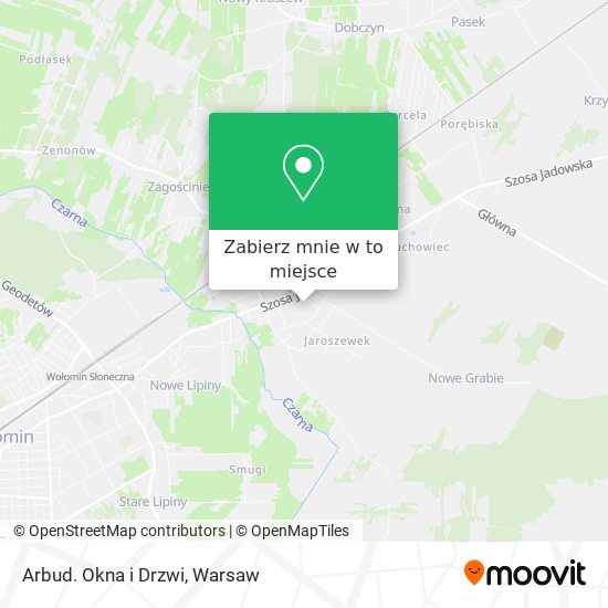 Mapa Arbud. Okna i Drzwi