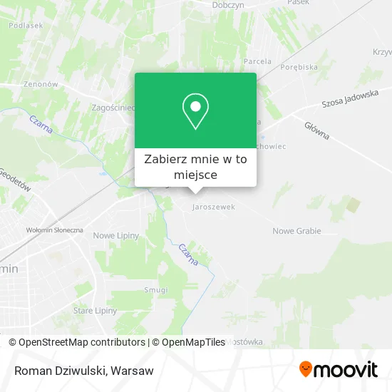 Mapa Roman Dziwulski