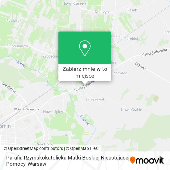 Mapa Parafia Rzymskokatolicka Matki Boskiej Nieustającej Pomocy