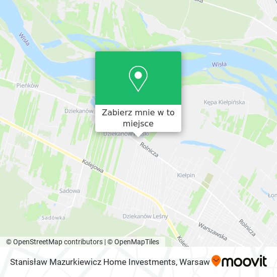 Mapa Stanisław Mazurkiewicz Home Investments