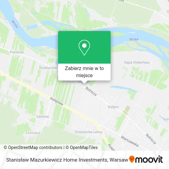 Mapa Stanisław Mazurkiewicz Home Investments