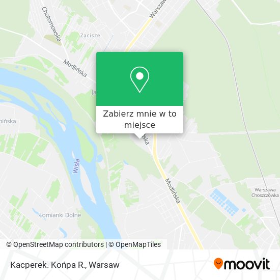 Mapa Kacperek. Końpa R.