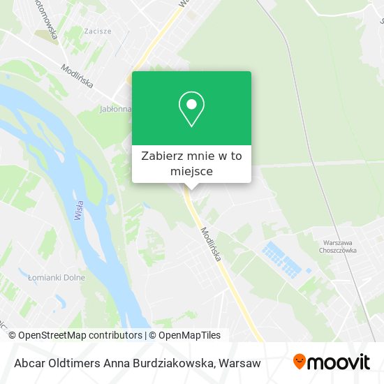 Mapa Abcar Oldtimers Anna Burdziakowska