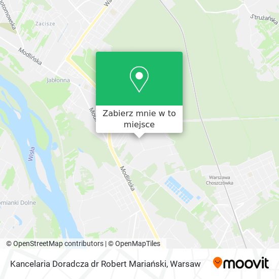 Mapa Kancelaria Doradcza dr Robert Mariański