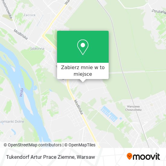 Mapa Tukendorf Artur Prace Ziemne