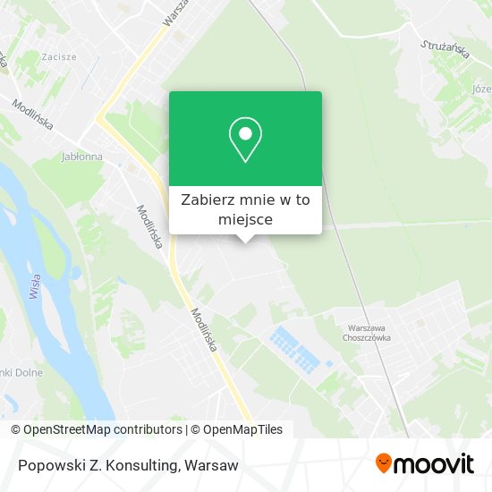 Mapa Popowski Z. Konsulting