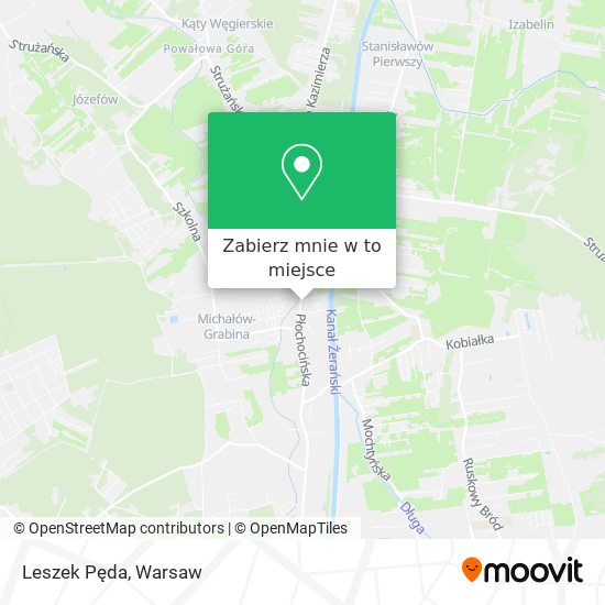 Mapa Leszek Pęda