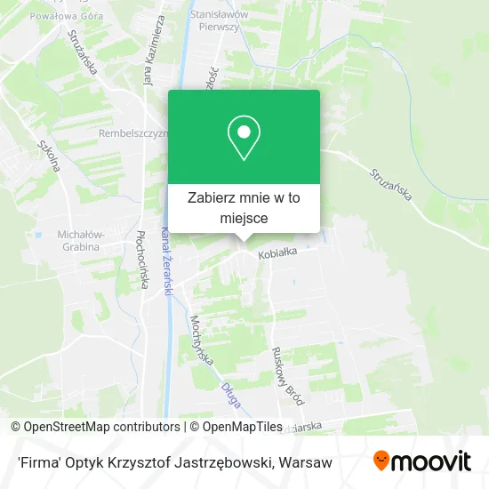 Mapa 'Firma' Optyk Krzysztof Jastrzębowski