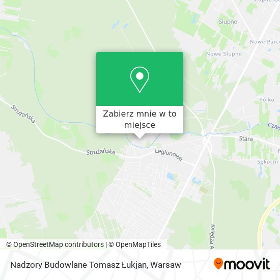 Mapa Nadzory Budowlane Tomasz Łukjan