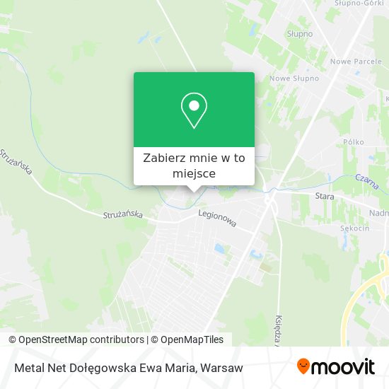 Mapa Metal Net Dołęgowska Ewa Maria