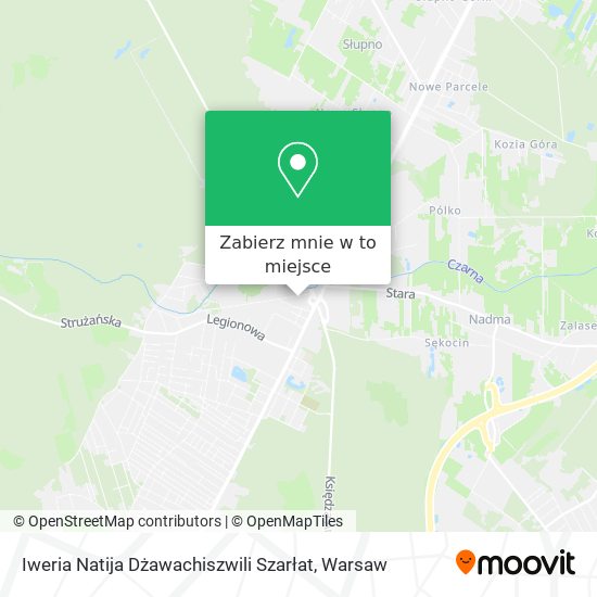 Mapa Iweria Natija Dżawachiszwili Szarłat