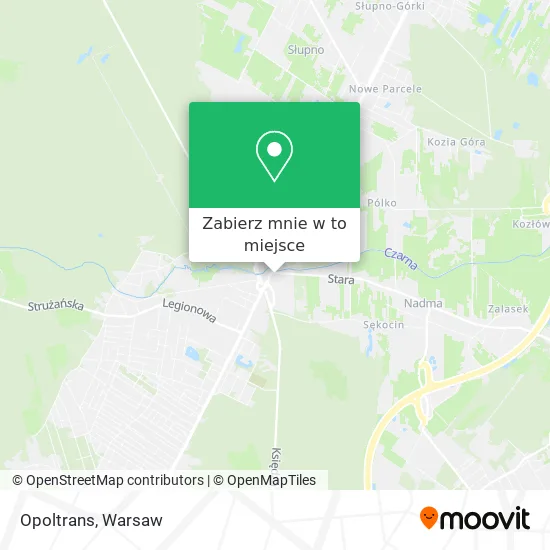 Mapa Opoltrans