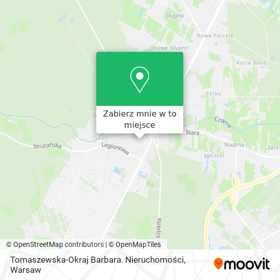 Mapa Tomaszewska-Okraj Barbara. Nieruchomości