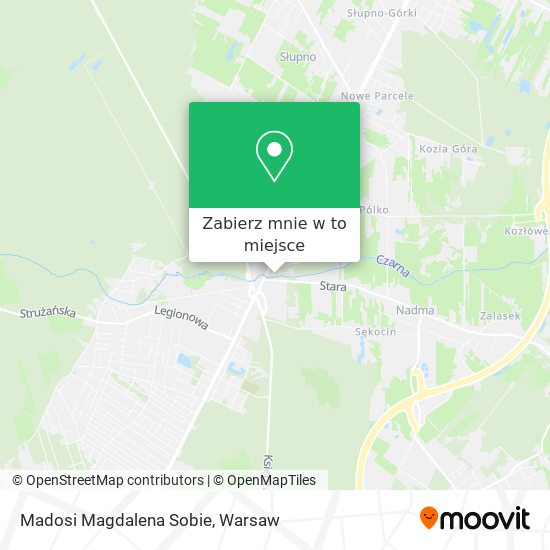 Mapa Madosi Magdalena Sobie