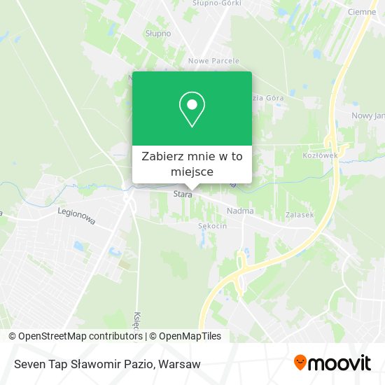 Mapa Seven Tap Sławomir Pazio