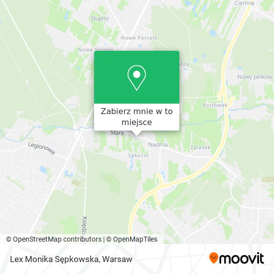 Mapa Lex Monika Sępkowska