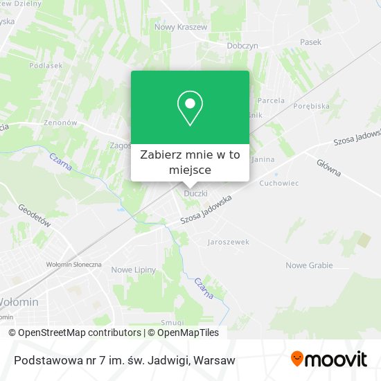 Mapa Podstawowa nr 7 im. św. Jadwigi