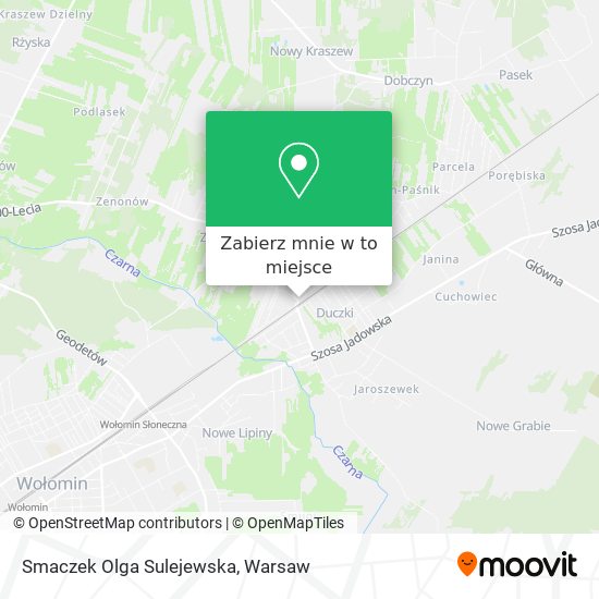 Mapa Smaczek Olga Sulejewska