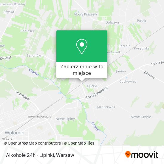 Mapa Alkohole 24h - Lipinki