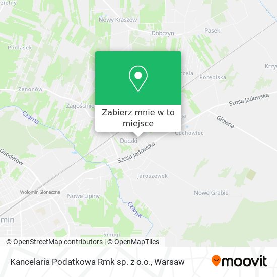 Mapa Kancelaria Podatkowa Rmk sp. z o.o.