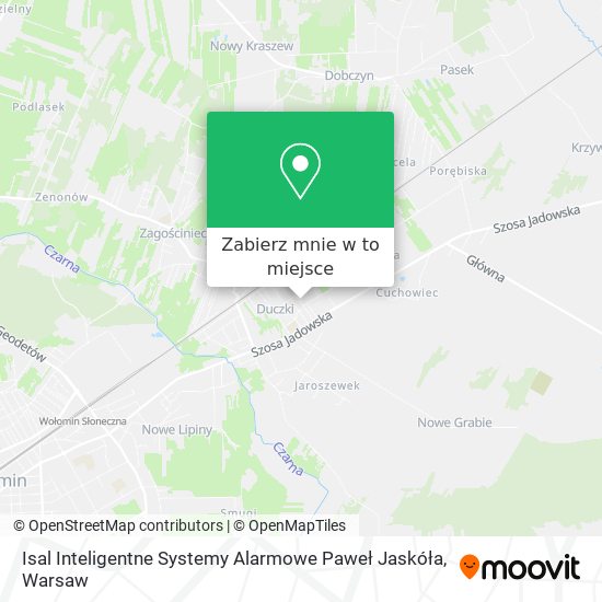 Mapa Isal Inteligentne Systemy Alarmowe Paweł Jaskóła