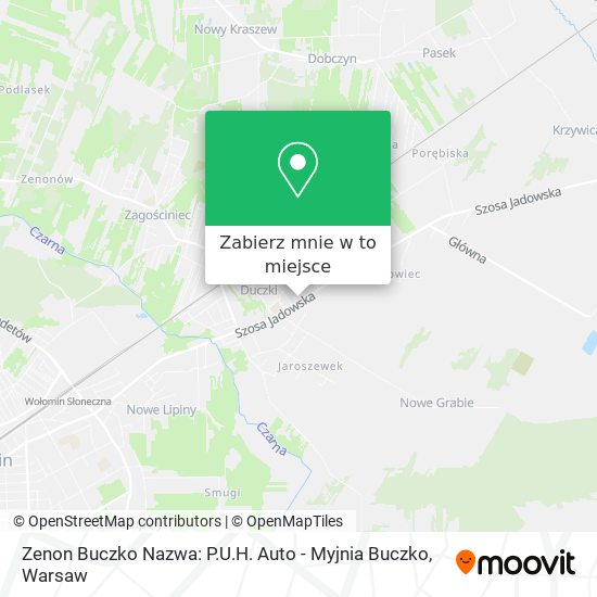 Mapa Zenon Buczko Nazwa: P.U.H. Auto - Myjnia Buczko