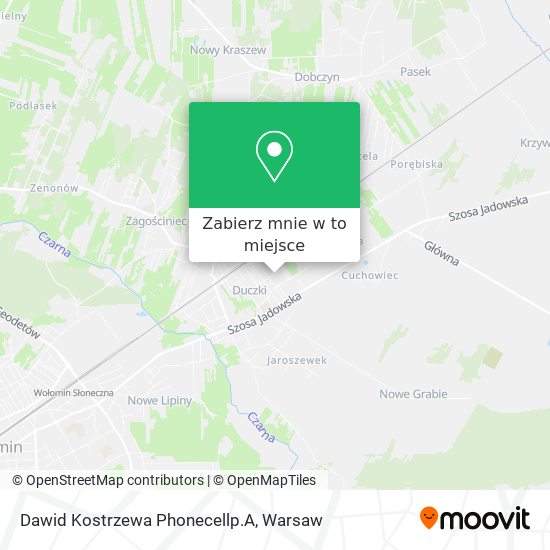 Mapa Dawid Kostrzewa Phonecellp.A