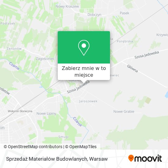 Mapa Sprzedaż Materiałów Budowlanych