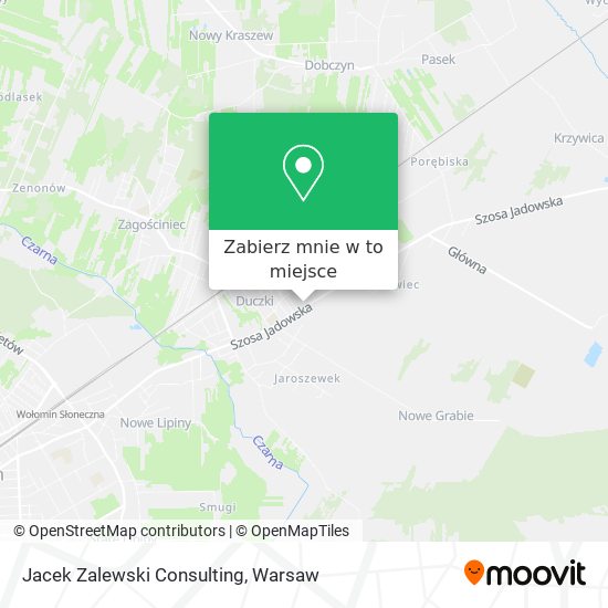 Mapa Jacek Zalewski Consulting